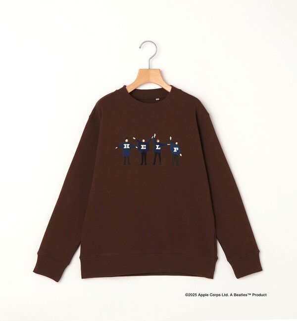 SHIPS KIDS「SHIPS KIDS:140～160cm /【THE BEATLES（ザ・ビートルズ）】スウェット」|Tシャツ・カットソー|ブラウン