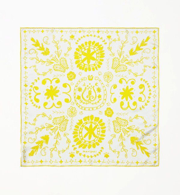 TOMORROWLAND GOODS「manipuri BANDANA シルクスカーフ」|バンダナ・スカーフ|