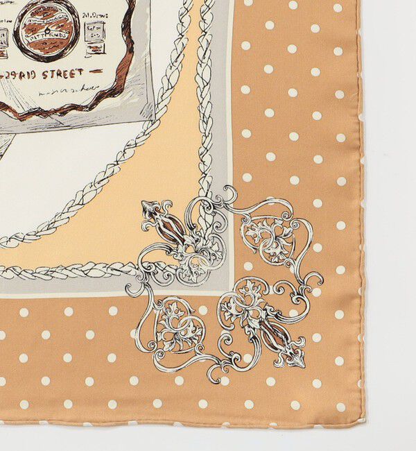 TOMORROWLAND GOODS「manipuri CLASSIC シルクスカーフ」|バンダナ・スカーフ|