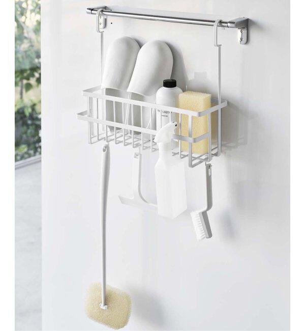 journal standard Furniture「《WEB限定予約》【tower/タワー】引っ掛けバスルームバスケット ワイド」|トイレタリー・ランドリーグッズ|