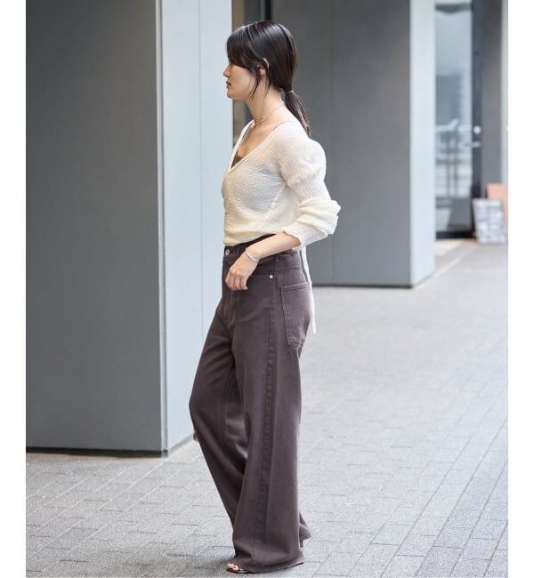 IENA「upper hights/アッパーハイツ THE 別注 LINA デニムパンツ」|デニム|