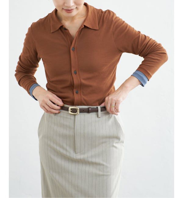 IENA「CURRENTAGE/カレンテージ COTTON Layered カットソー A2563UTS410」|Tシャツ・カットソー|