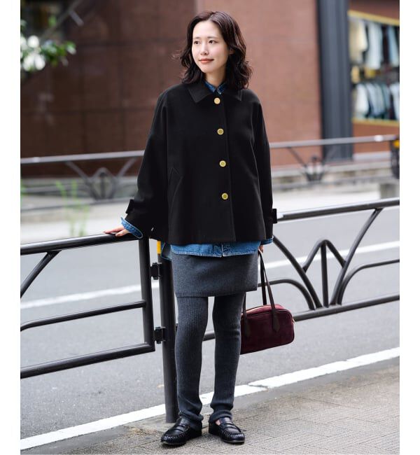 SLOBE IENA「《予約》TRADITIONAL WEATHERWEAR SLOBE別注 MALTON B/T SHORT」|ステンカラーコート|