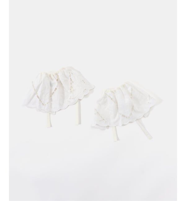 SLOBE IENA「suxu/スゥ multi way race cuffs 26A-AC04」|その他|ホワイト