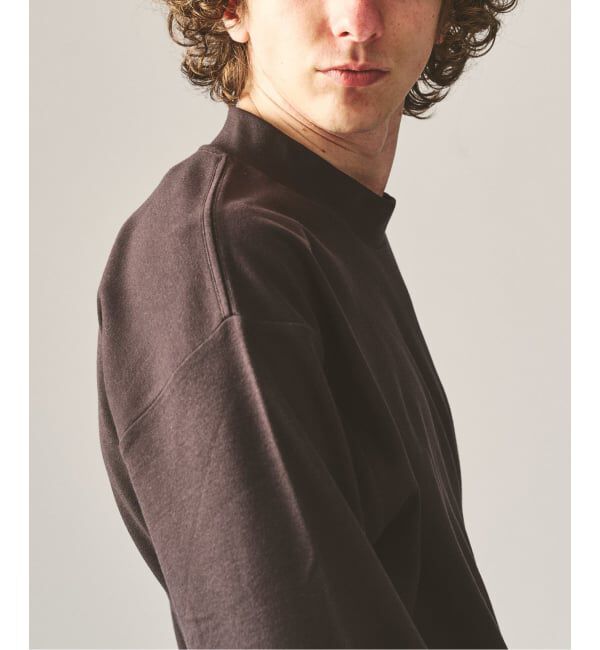417 EDIFICE「【Hanes&times;417 EDIFICE】別注 CLEAR CUT COTTON SMOOTH MOCK NECK（MODERN FIT）」|Tシャツ・カットソー|