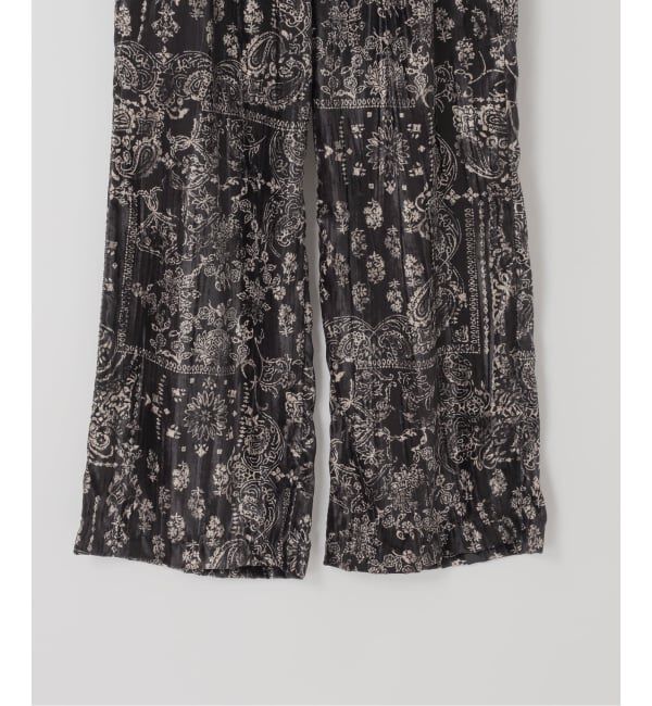 EDIFICE「COUTURE D&rsquo;ADAM (クチュール ド アダム) Bandana Collage Easy パンツ」|スラックス|