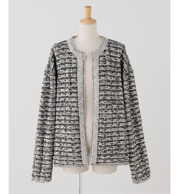 JOURNAL STANDARD relume「【ARCHIVE STANCE/アーカイブスタンス】no-collar knit big jacket」|その他|