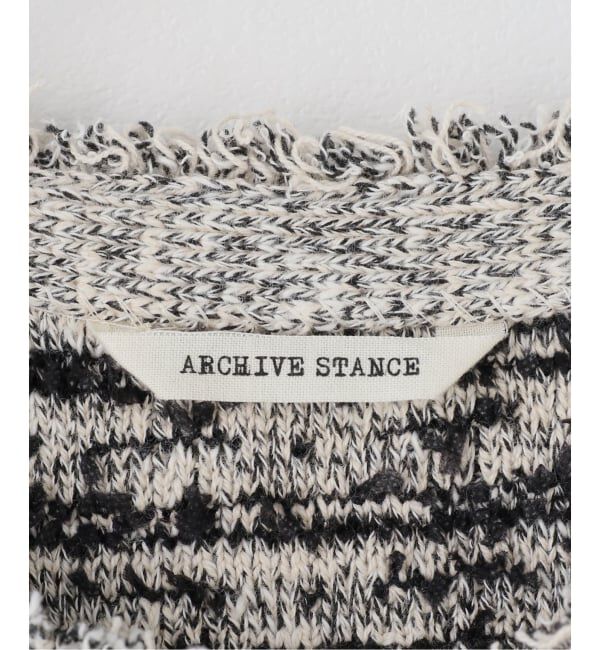JOURNAL STANDARD relume「【ARCHIVE STANCE/アーカイブスタンス】no-collar knit big jacket」|その他|