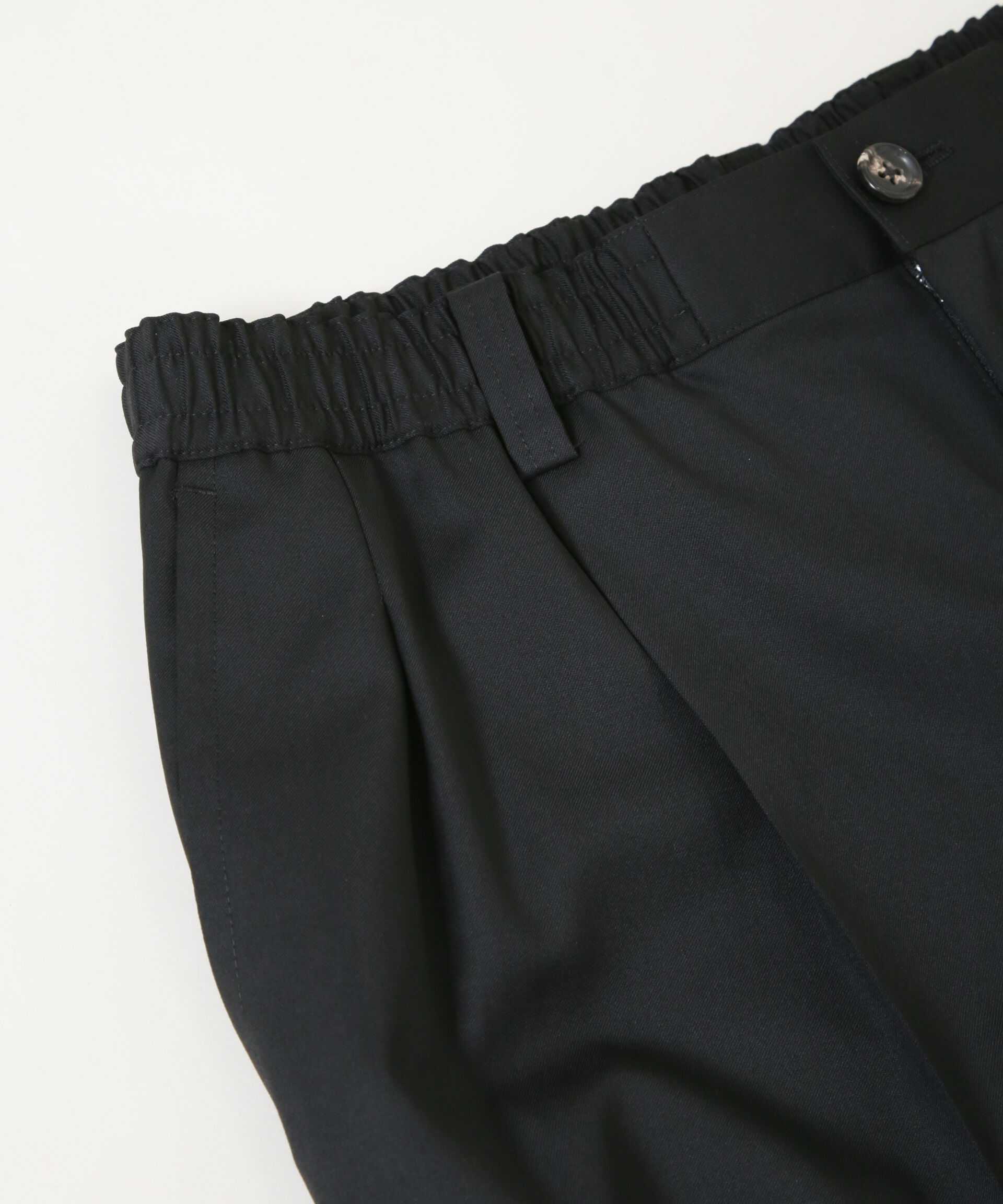 NANO universe「FARAH/別注 CANONICO Twill Black Slacks(セットアップ可)」|チノ|