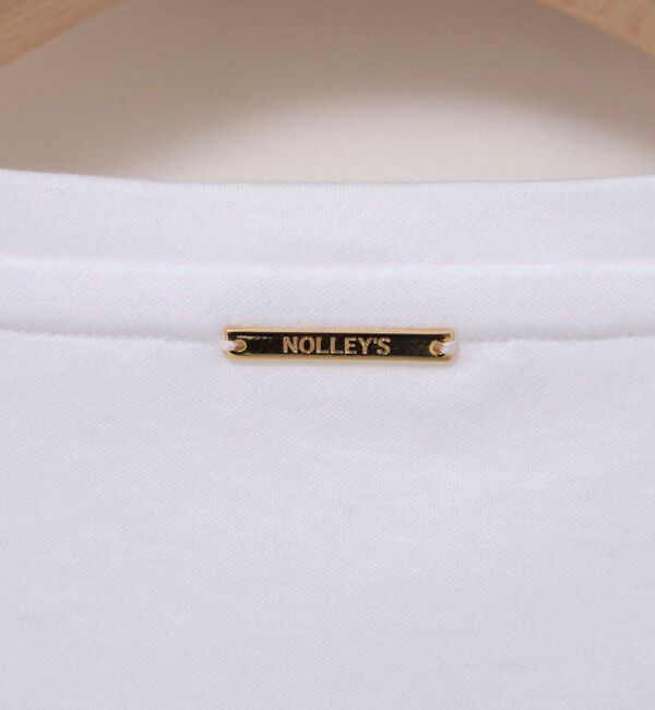 NOLLEY'S「《ノーリーズオリジナル美容Tシャツ》シルクアミノ酸加工Ｔシャツ」|Tシャツ・カットソー|