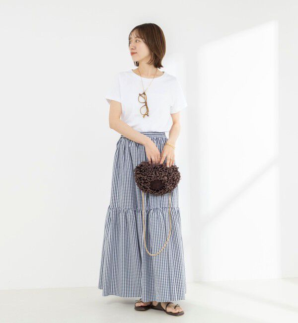 NOLLEY'S「《ノーリーズオリジナル美容Tシャツ》シルクアミノ酸加工Ｔシャツ」|Tシャツ・カットソー|