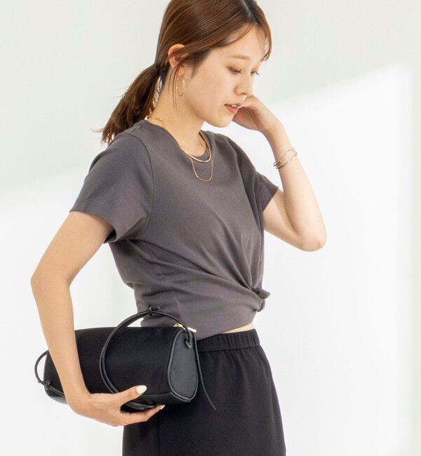 NOLLEY'S「《ノーリーズオリジナル美容Tシャツ》シルクアミノ酸加工Ｔシャツ」|Tシャツ・カットソー|