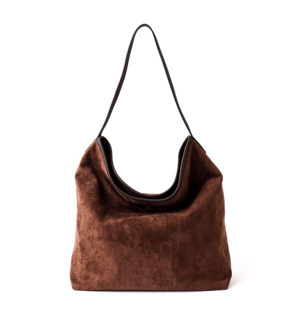 NOLLEY'S goodman「【Un coeur/アンクール】K906019 SUEDE DRAPE ONE SHOULDER」|ショルダー・メッセンジャー|
