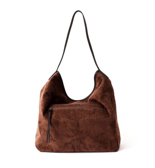 NOLLEY'S goodman「【Un coeur/アンクール】K906019 SUEDE DRAPE ONE SHOULDER」|ショルダー・メッセンジャー|