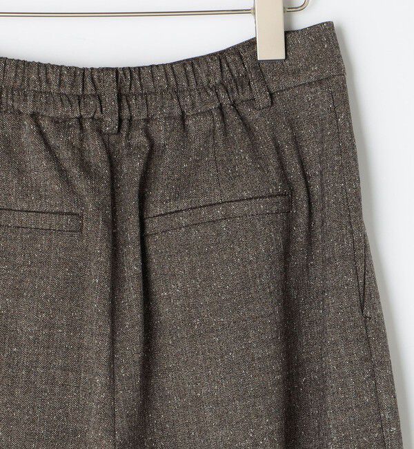 NOLLEY'S「《ストレッチ》ウォッシャブルネップツイードワイドパンツ」|その他|
