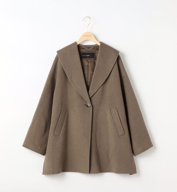 NOLLEY'S sophi「リバーショールコート」|ダッフルコート|