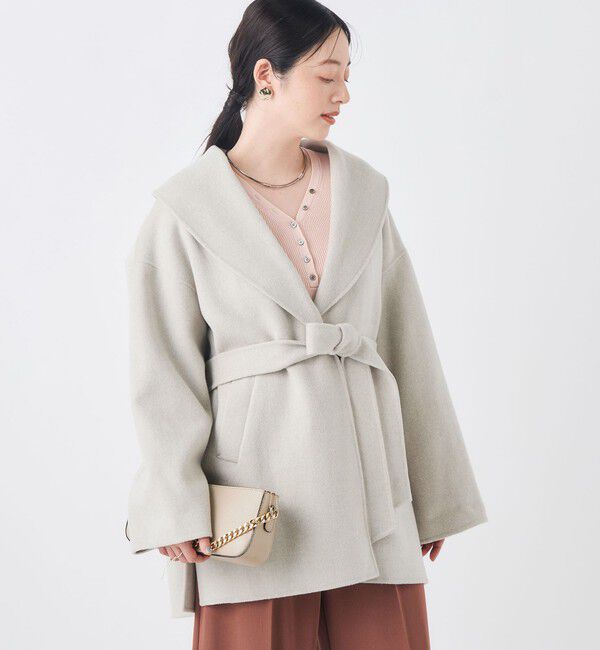 NOLLEY'S sophi「リバーショールコート」|ダッフルコート|