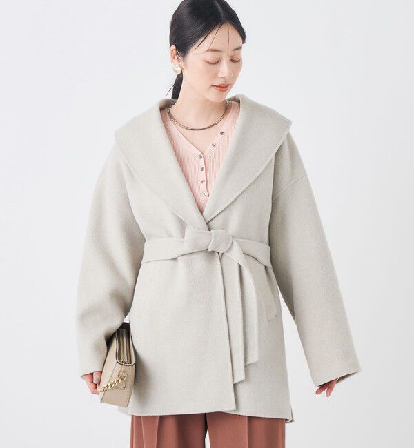 NOLLEY'S sophi「リバーショールコート」|ダッフルコート|