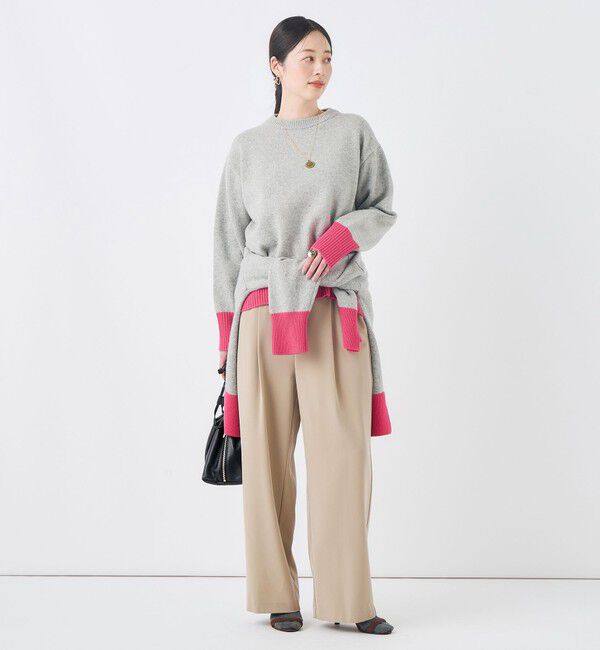 NOLLEY'S「【WEB＆店舗限定カラーあり】MUSICクルーネックプルオーバー」|ニット・セーター|