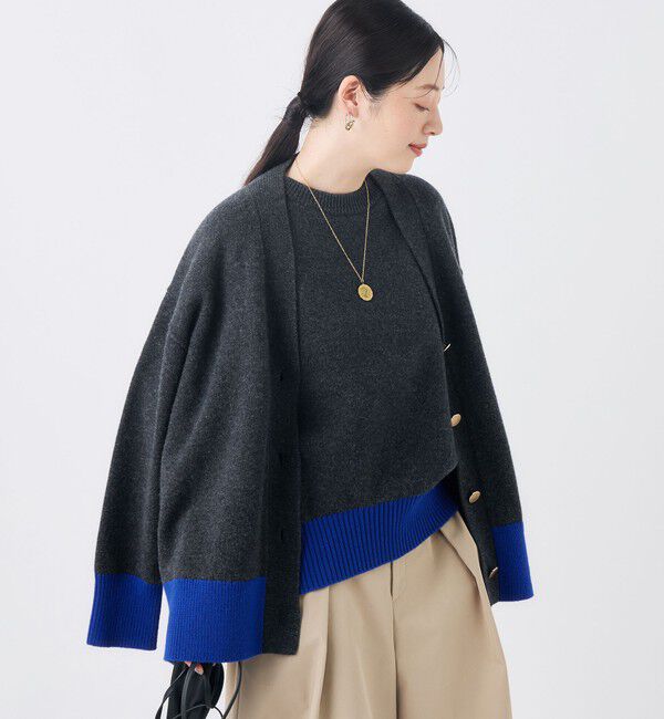 NOLLEY'S「【WEB＆店舗限定カラーあり】MUSICクルーネックプルオーバー」|ニット・セーター|