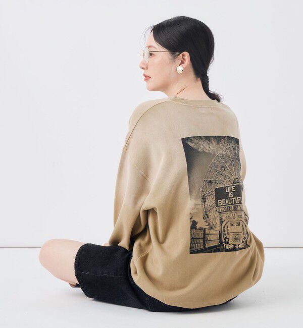NOLLEY'S「【GULF COAST SPORTSWEAR/ガルフ コースト スポーツウェア】別注フォトプリントスウェット」|スウェット・ジャージ|