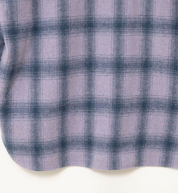 MAQWEL「【MAQWEL/マクウェル】オンブレーチェックオーバーシャツジャケット」|シャツ・ブラウス|