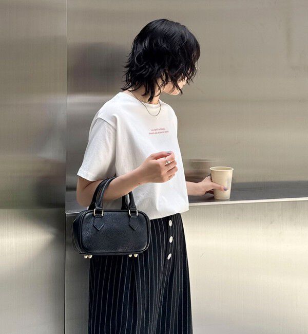 fredy emue「シルケットラウンドヘムTシャツ」|Tシャツ・カットソー|