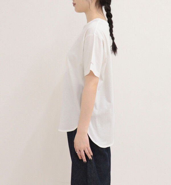 fredy emue「シルケットラウンドヘムTシャツ」|Tシャツ・カットソー|