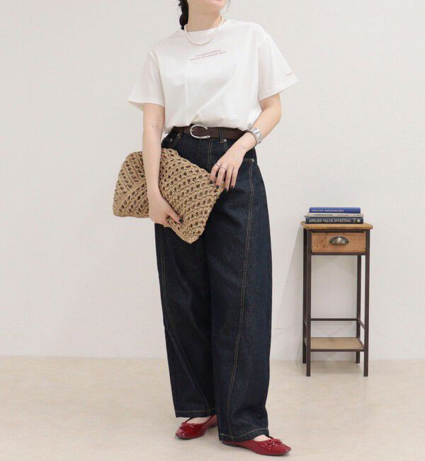 fredy emue「シルケットラウンドヘムTシャツ」|Tシャツ・カットソー|
