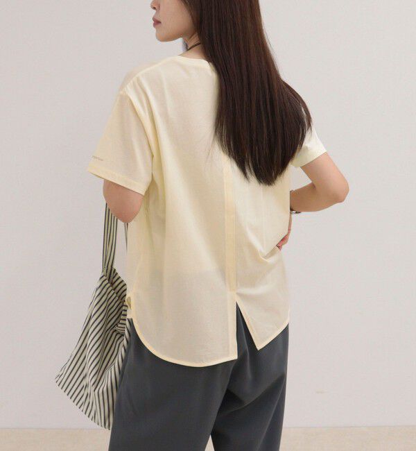 fredy emue「シルケットラウンドヘムTシャツ」|Tシャツ・カットソー|