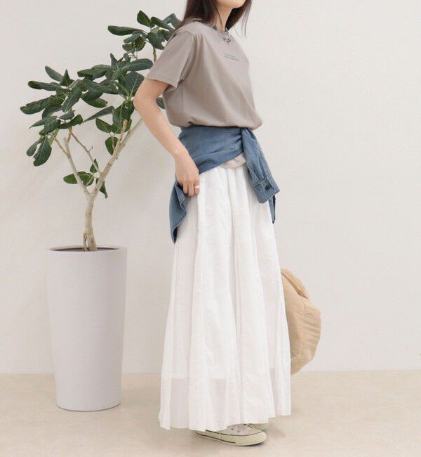 fredy emue「シルケットラウンドヘムTシャツ」|Tシャツ・カットソー|