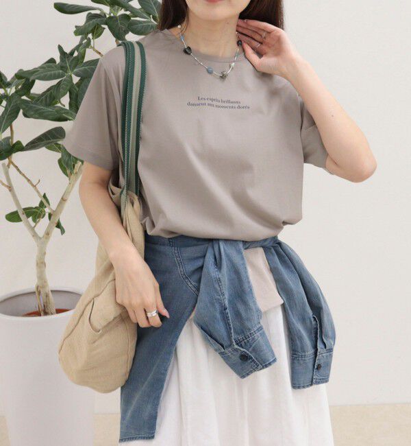 fredy emue「シルケットラウンドヘムTシャツ」|Tシャツ・カットソー|