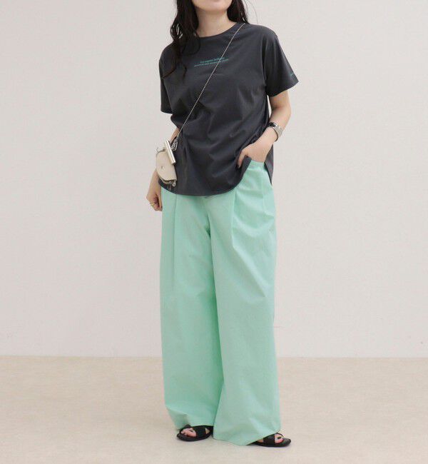 fredy emue「シルケットラウンドヘムTシャツ」|Tシャツ・カットソー|