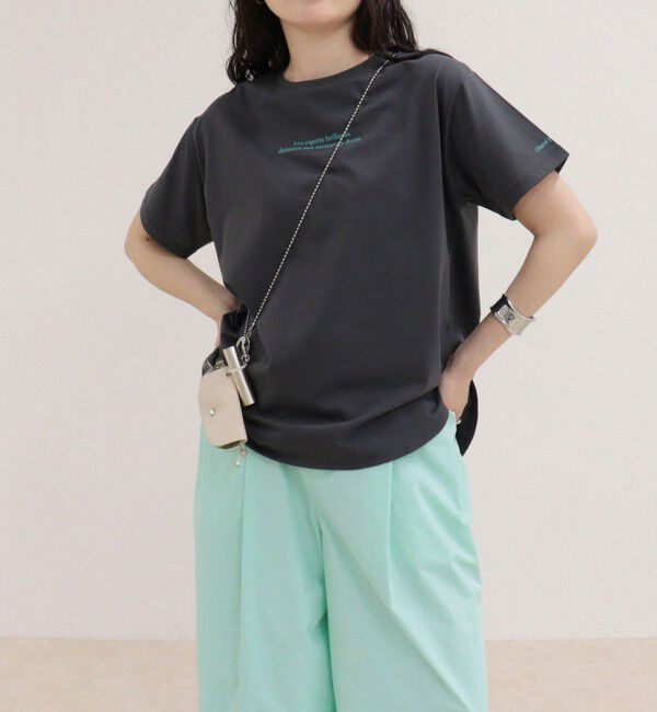 fredy emue「シルケットラウンドヘムTシャツ」|Tシャツ・カットソー|