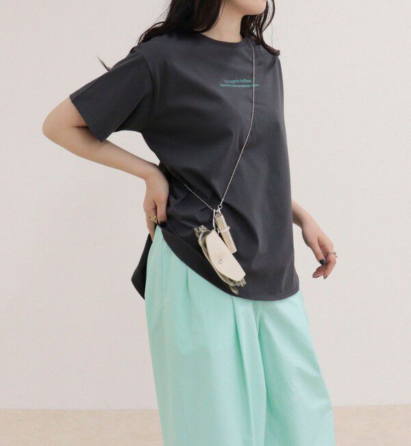 fredy emue「シルケットラウンドヘムTシャツ」|Tシャツ・カットソー|
