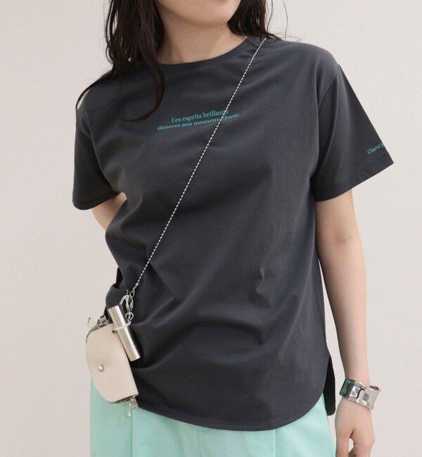 fredy emue「シルケットラウンドヘムTシャツ」|Tシャツ・カットソー|