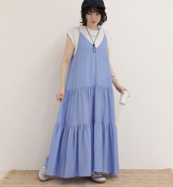 fredy emue「R/Nヴィンテージサテンキャミワンピース」|ワンピース|