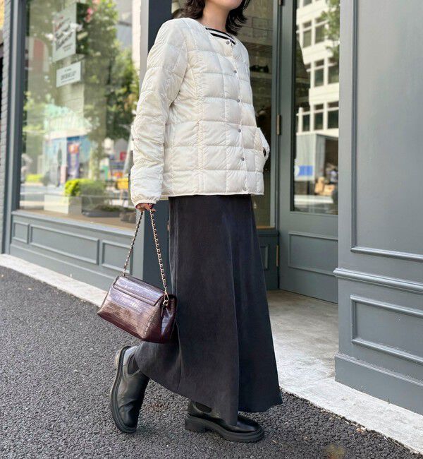 fredy emue「《別注》【TAION/タイオン】CREW NECK BUTTON DOWN JKT ダウンジャケット」|ダウン|