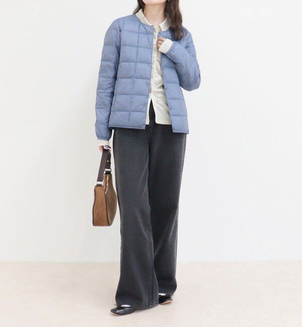 fredy emue「《別注》【TAION/タイオン】CREW NECK BUTTON DOWN JKT ダウンジャケット」|ダウン|