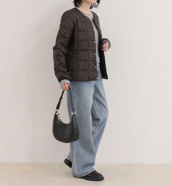 fredy emue「《別注》【TAION/タイオン】CREW NECK BUTTON DOWN JKT ダウンジャケット」|ダウン|