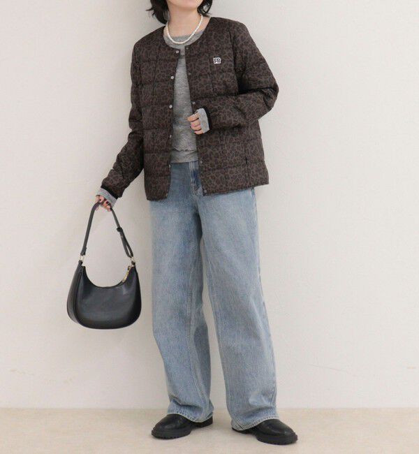 fredy emue「《別注》【TAION/タイオン】CREW NECK BUTTON DOWN JKT ダウンジャケット」|ダウン|