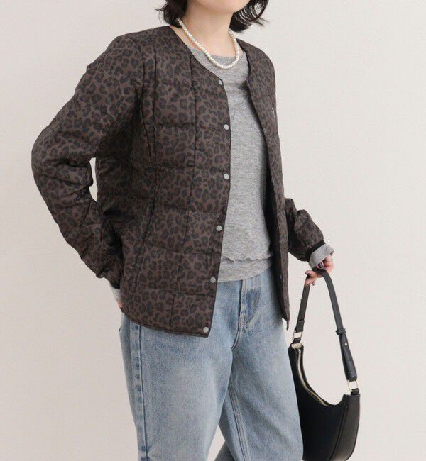 fredy emue「《別注》【TAION/タイオン】CREW NECK BUTTON DOWN JKT ダウンジャケット」|ダウン|