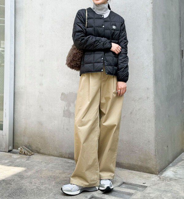 fredy emue「《別注》【TAION/タイオン】CREW NECK BUTTON DOWN JKT ダウンジャケット」|ダウン|