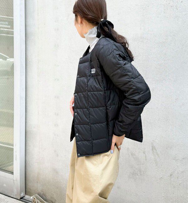 fredy emue「《別注》【TAION/タイオン】CREW NECK BUTTON DOWN JKT ダウンジャケット」|ダウン|