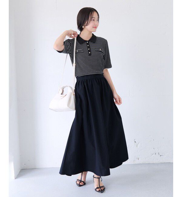 VIS「カットポロドッキングワンピース」|ワンピース|
