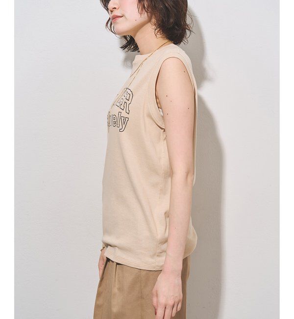  「ノースリーブロゴTシャツ」|Tシャツ・カットソー|