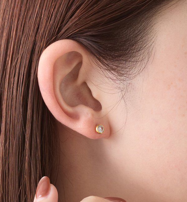  「【Nuel/ヌエル】キュービックピアス」|リング|