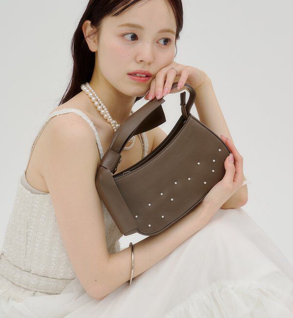  「【lilium by lily】リボンパール2wayBAG」|トートバッグ|
