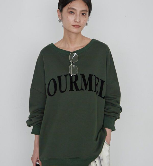  「《WEB限定/再登場/累計販売数2.5万枚》2WAYロゴプルオーバー」|Tシャツ・カットソー|グリーン