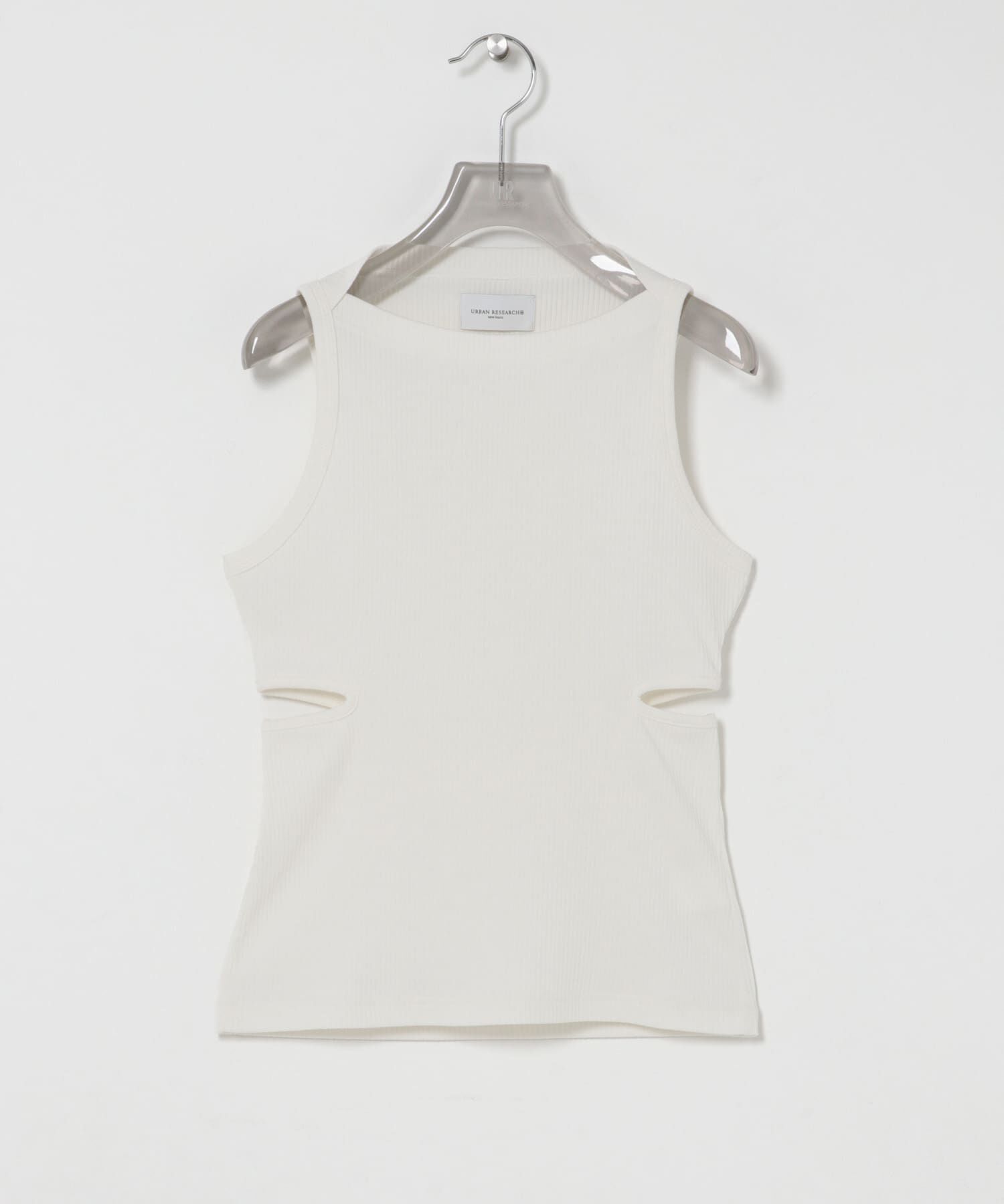 URBAN RESEARCH「new basic　SIDE SLIT RIB TOPS」|タンクトップ|